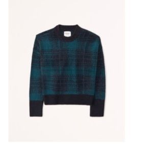Abercrombie Plaid Sweater